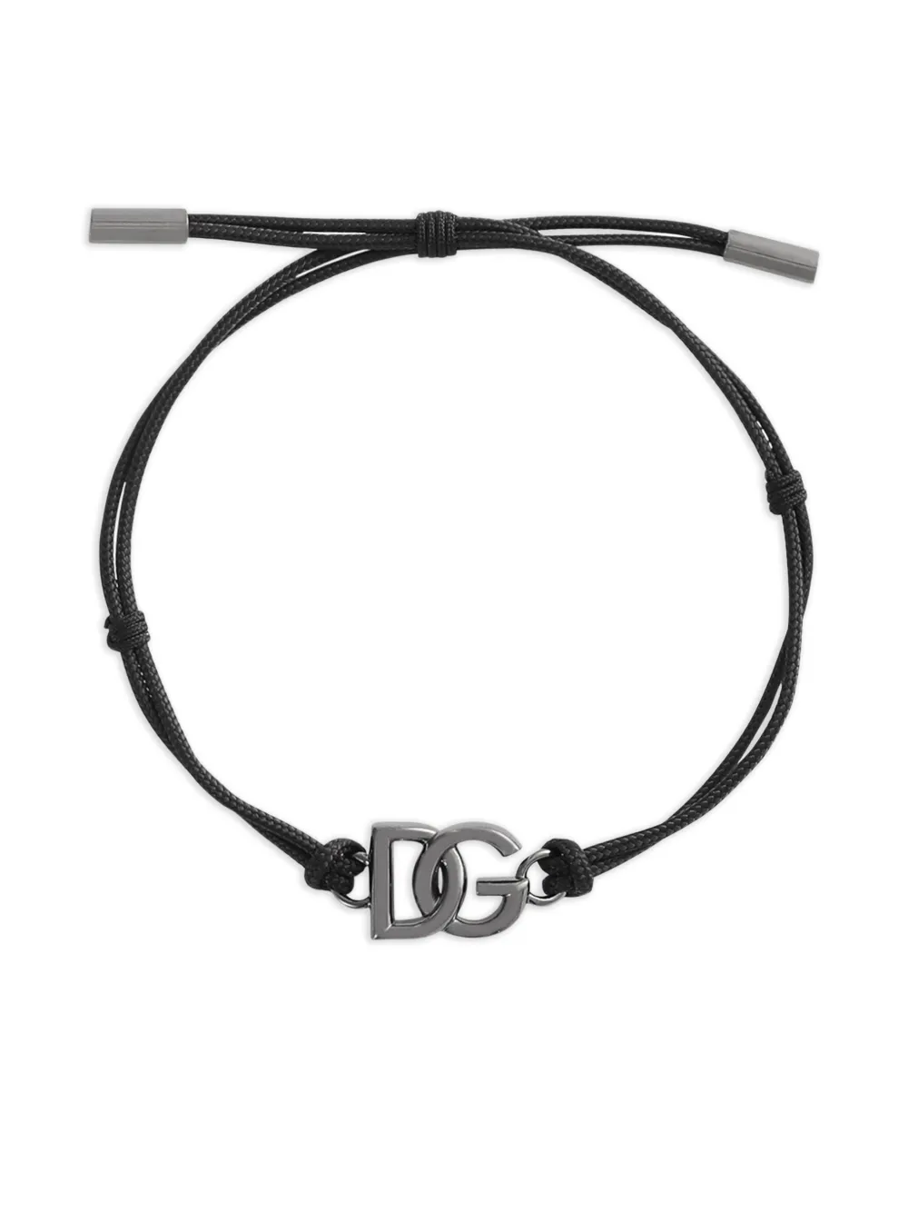 Dolce & Gabbana Pulseira com placa de logo | Prateado | Image 1