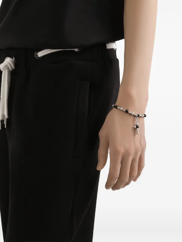 DOLCE & GABBANA クロス エンベリッシュド ブレスレット Dolce & Gabbana DGロゴダイスエンベリッシュブレスレット