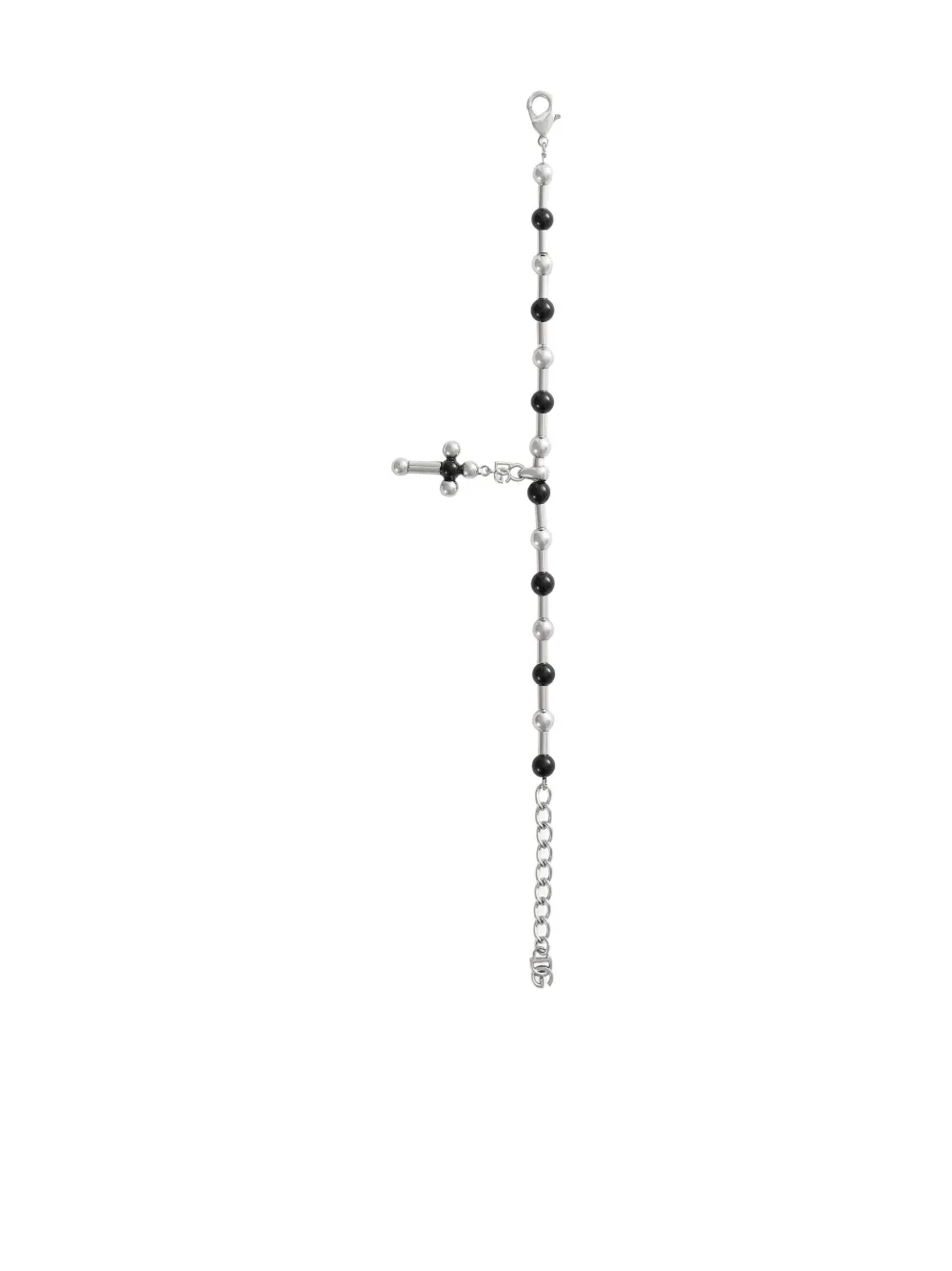 Dolce & Gabbana Bracelet With Cross And Spheres
