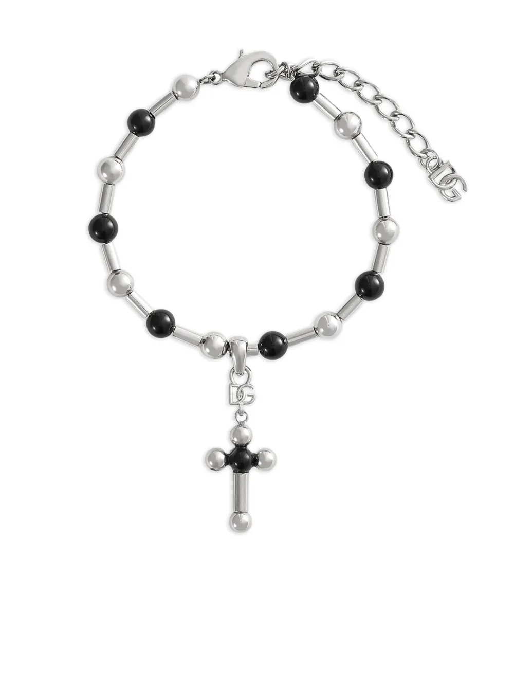 Dolce & Gabbana bracelet à pendentif croix | argent | Image 1