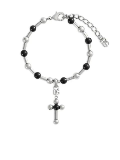 Dolce & Gabbana cross-pendant bracelet