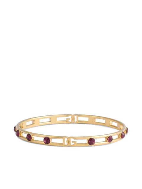 Dolce & Gabbana logo-plaque bracelet 