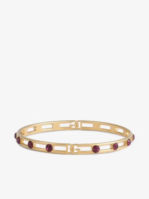 Dolce & Gabbana logo-plaque bracelet