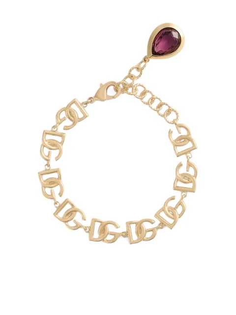 Dolce & Gabbana logo-plaque bracelet 