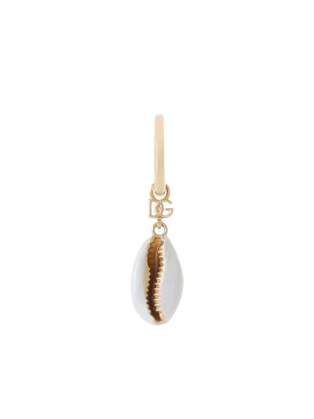 Dolce & Gabbana shell-pendant earring | Gold | Image 1