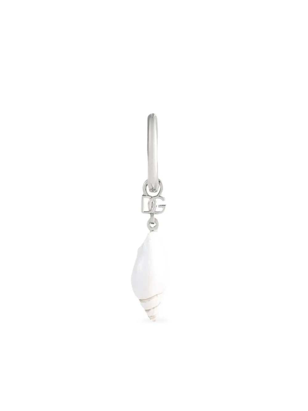 Dolce & Gabbana seashell single earring | Silver | Image 1