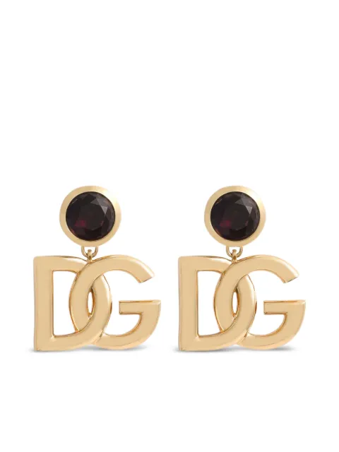 Dolce & Gabbana أقراط ببروش شعار الماركة