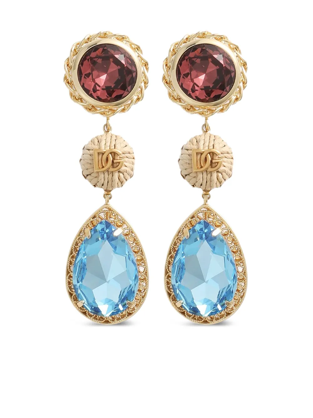 Dolce & Gabbana aretes con dije | dorado | Image 1