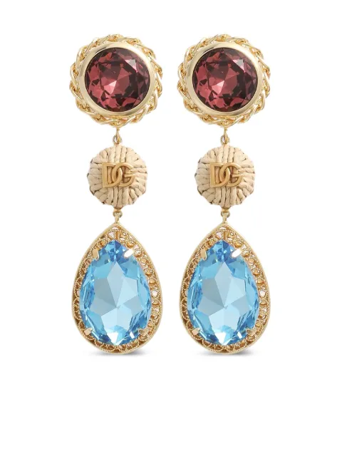 Dolce & Gabbana boucles d'oreilles pendantes en laiton