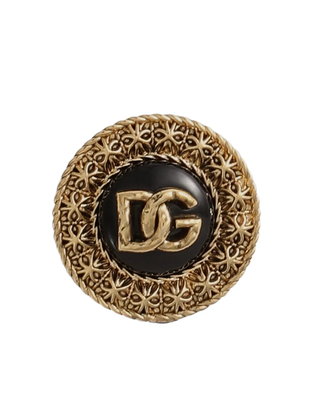 Dolce & Gabbana DG-plaque earrings | Gold | Image 1