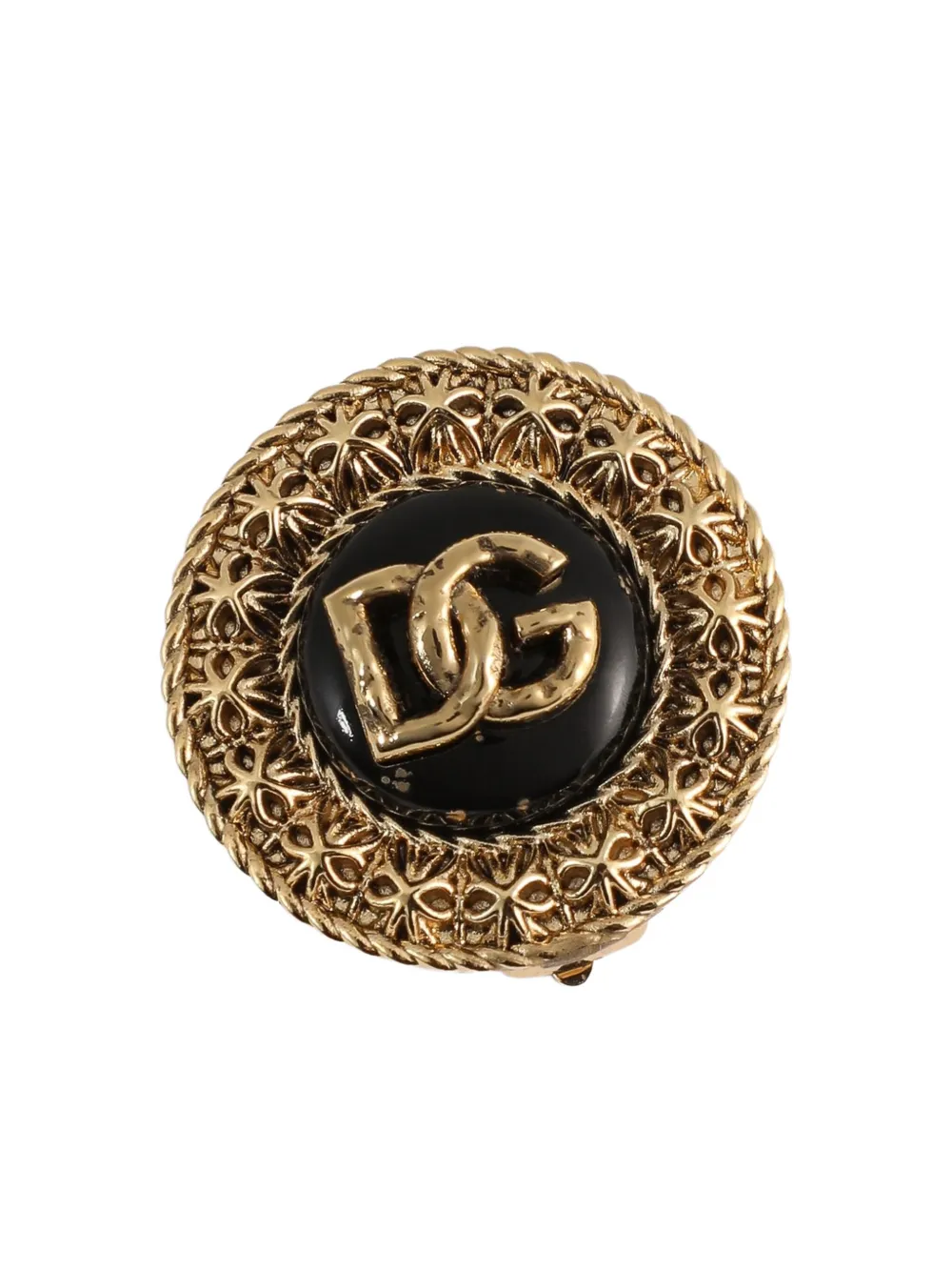 Dolce & Gabbana Like A Virgin Clip Earrings In Gold