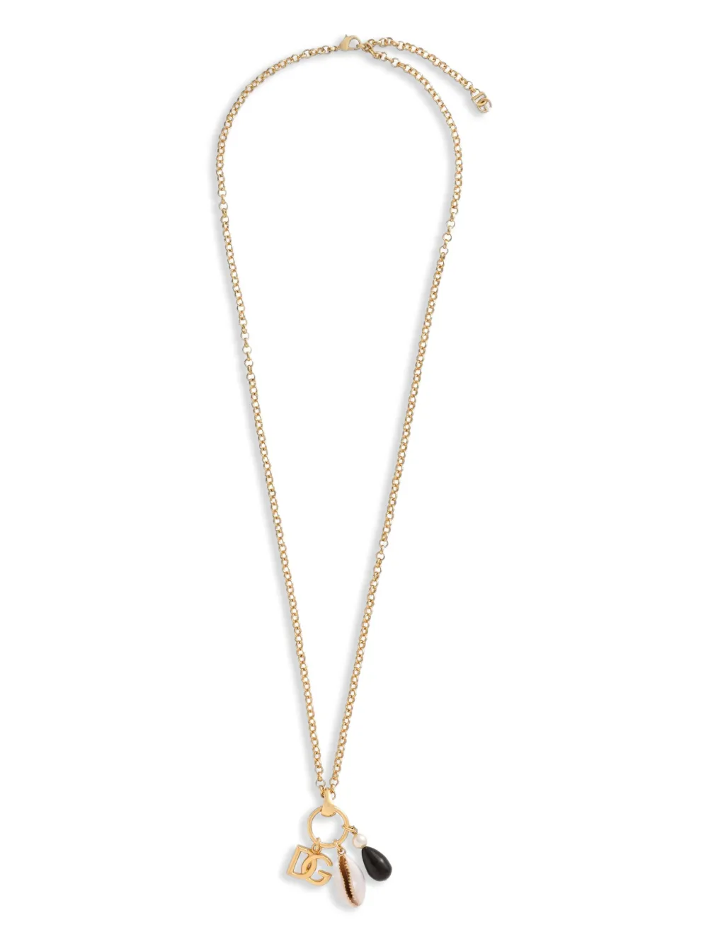 Dolce & Gabbana collier à pendentif logo | or | Image 1