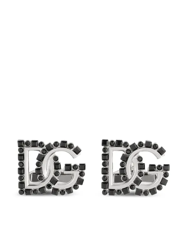 Dolce & Gabbana ロゴ カフスボタン | シルバートーン | FARFETCH JP