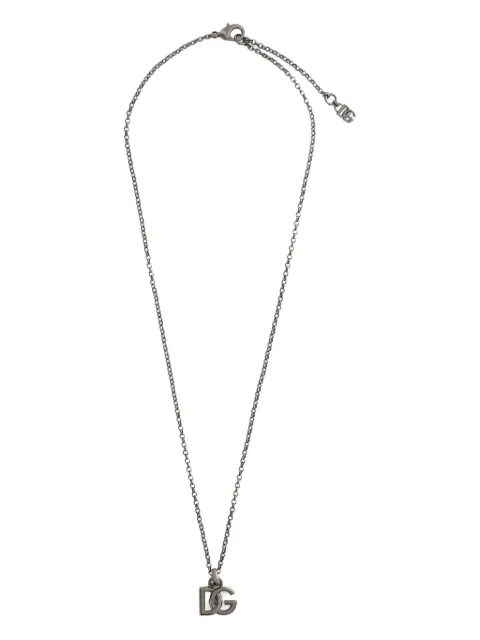 Dolce & Gabbana logo-pendant necklace