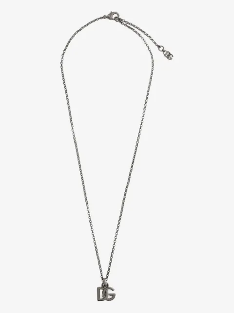 Dolce & Gabbana logo-pendant necklace
