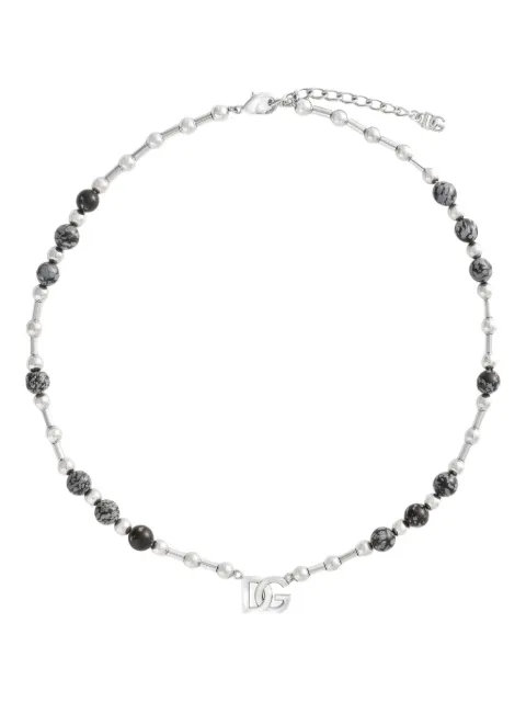 Dolce & Gabbana logo-charm necklace
