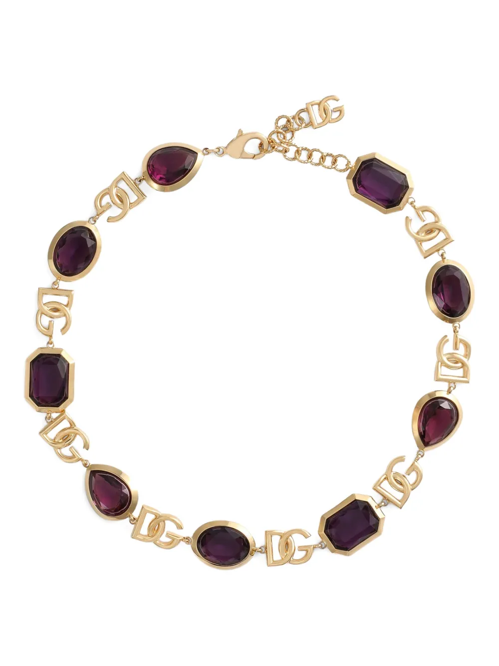 Dolce & Gabbana logo-plaque necklace | Gold | Image 1