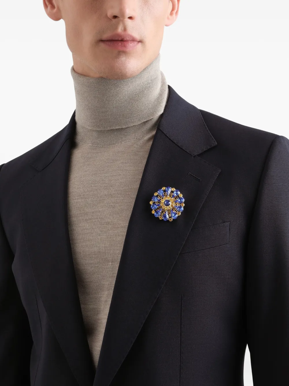Dolce & Gabbana crystal-embellished brooch | Image 2