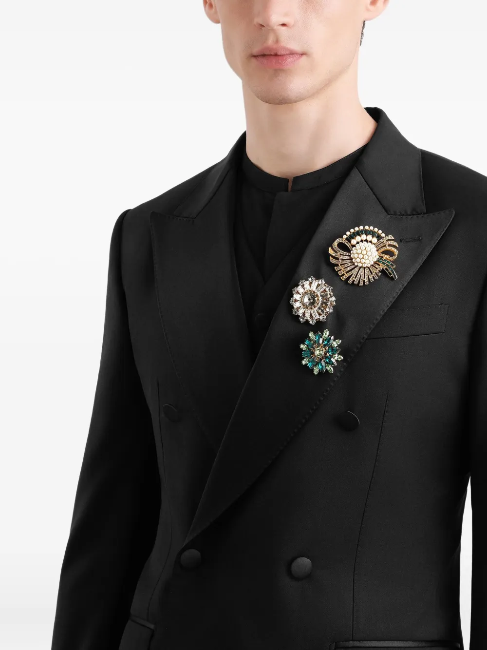 Dolce & Gabbana broche con detalles de cristales | Image 2