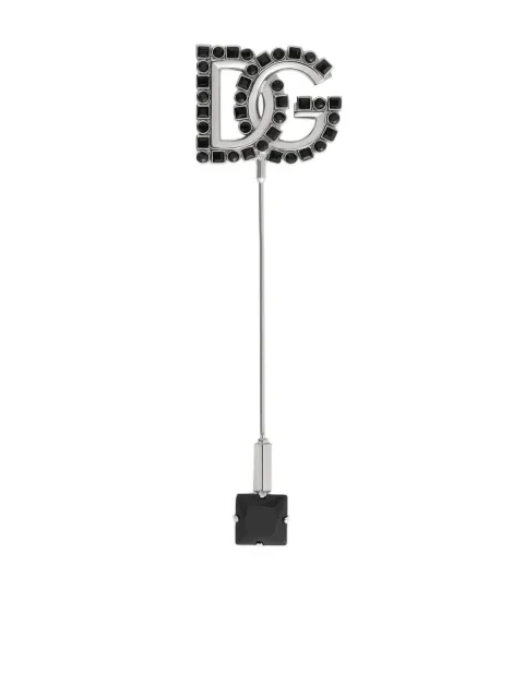 Dolce & Gabbana Brosche mit DG-Logo