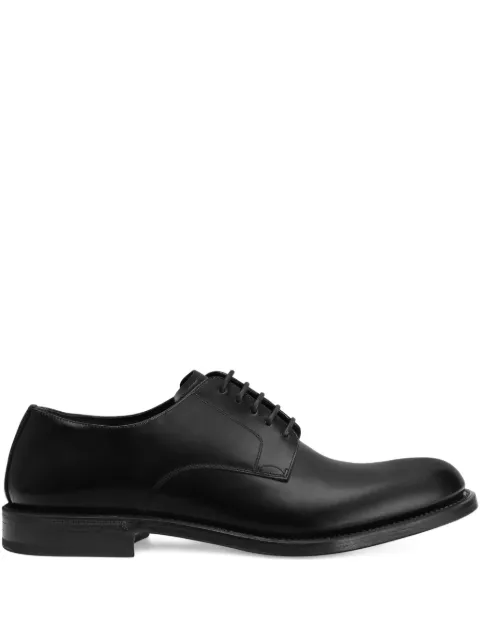 Dolce & Gabbana brushed lace-up derby shoes