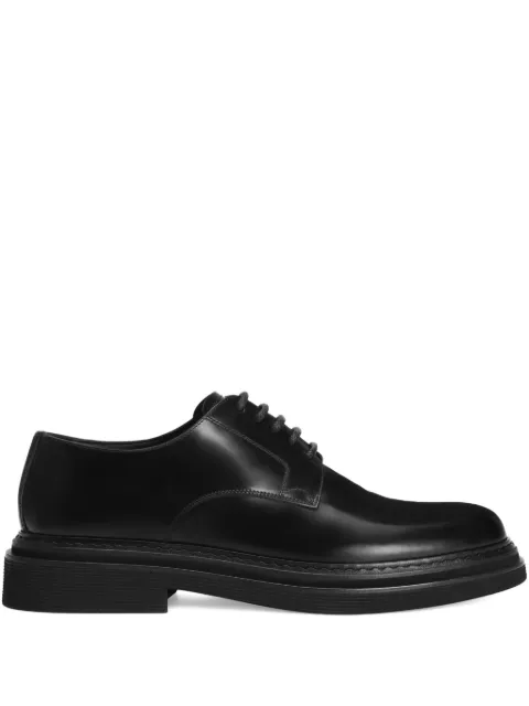 Dolce & Gabbana brushed lace-up derby shoes