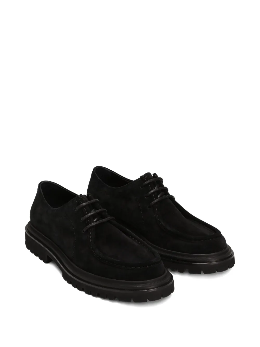 Dolce & Gabbana suede lace-up derby shoes Black