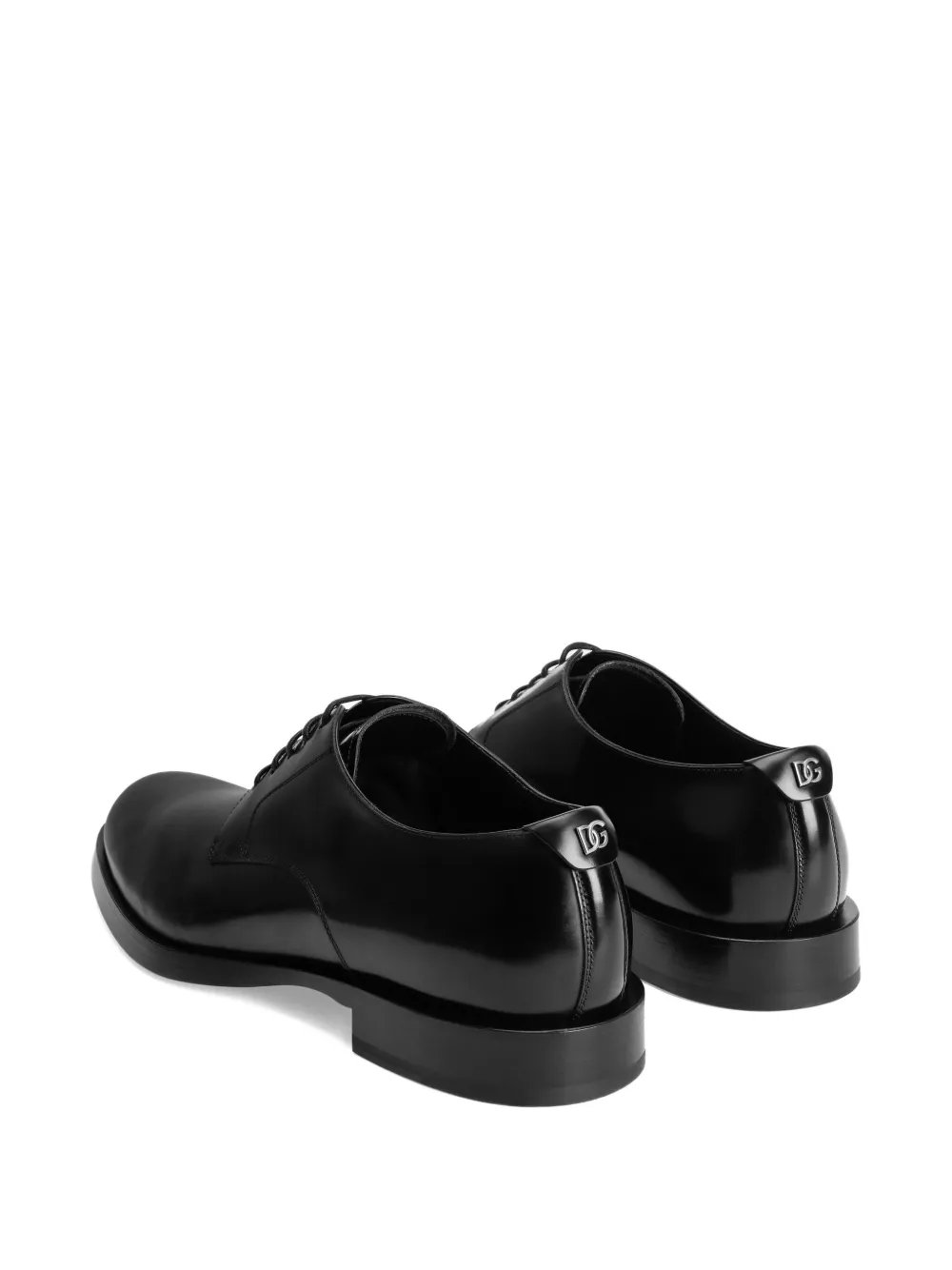 Dolce & Gabbana lace-up leather derby shoes Black