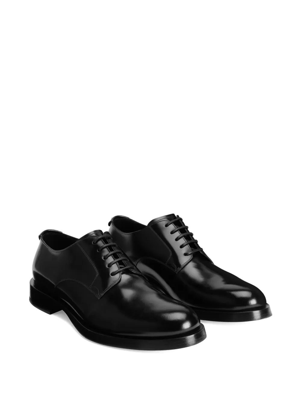 Dolce & Gabbana lace-up leather derby shoes Black