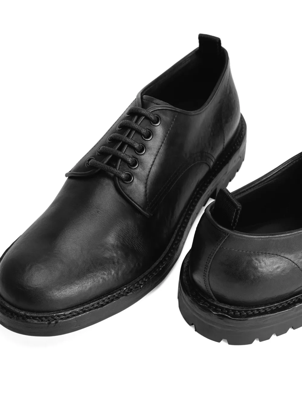 Dolce & Gabbana lace-up leather oxford shoes Black