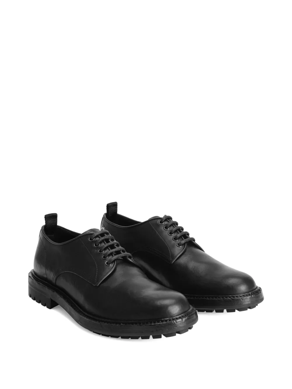 Dolce & Gabbana lace-up leather oxford shoes Black
