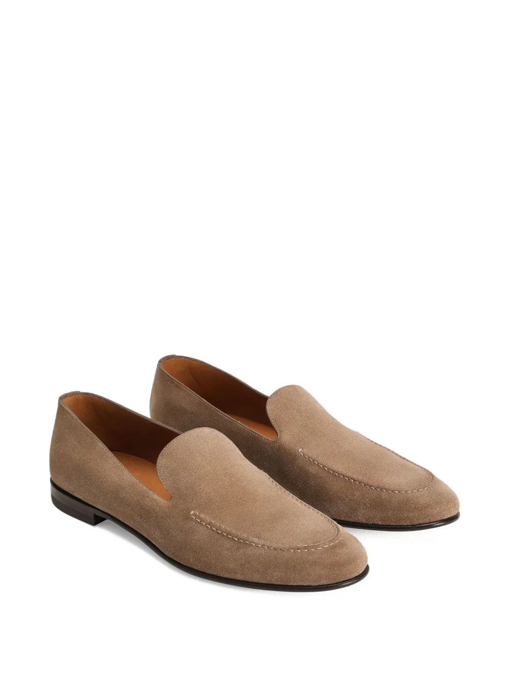 Dolce 
Gabbana Split suede loafers Brown
