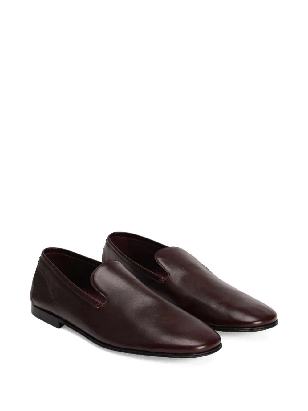 Dolce & Gabbana Leren loafers - Rood