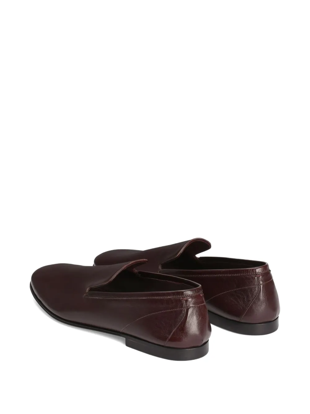 Dolce & Gabbana leather loafers Red