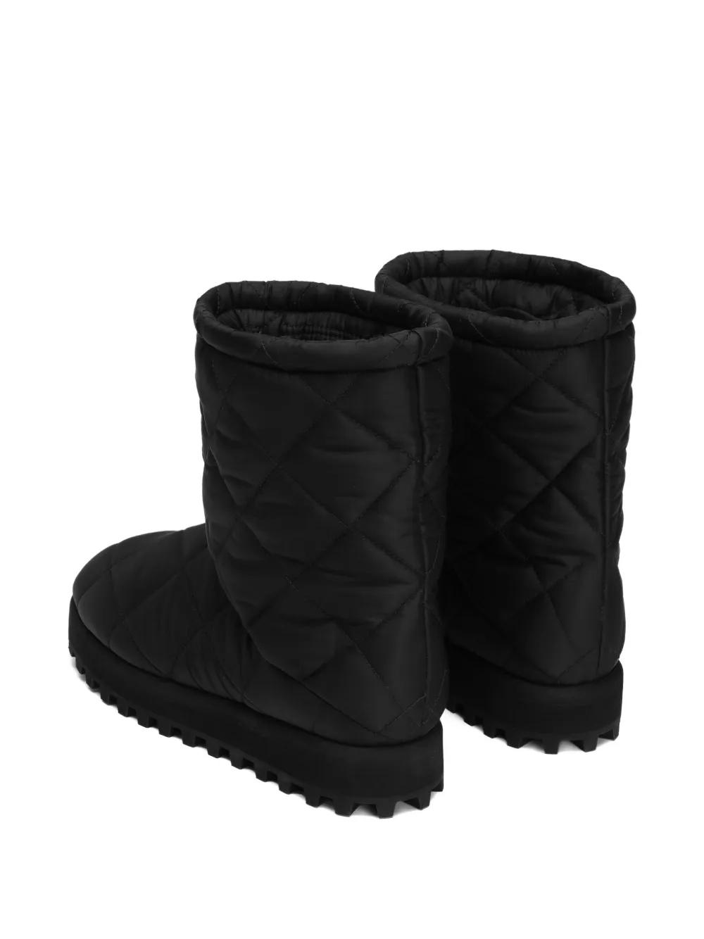Dolce & Gabbana quilted ankle boots Black