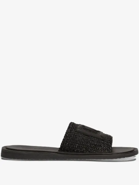 Dolce & Gabbana logo-appliqué slides