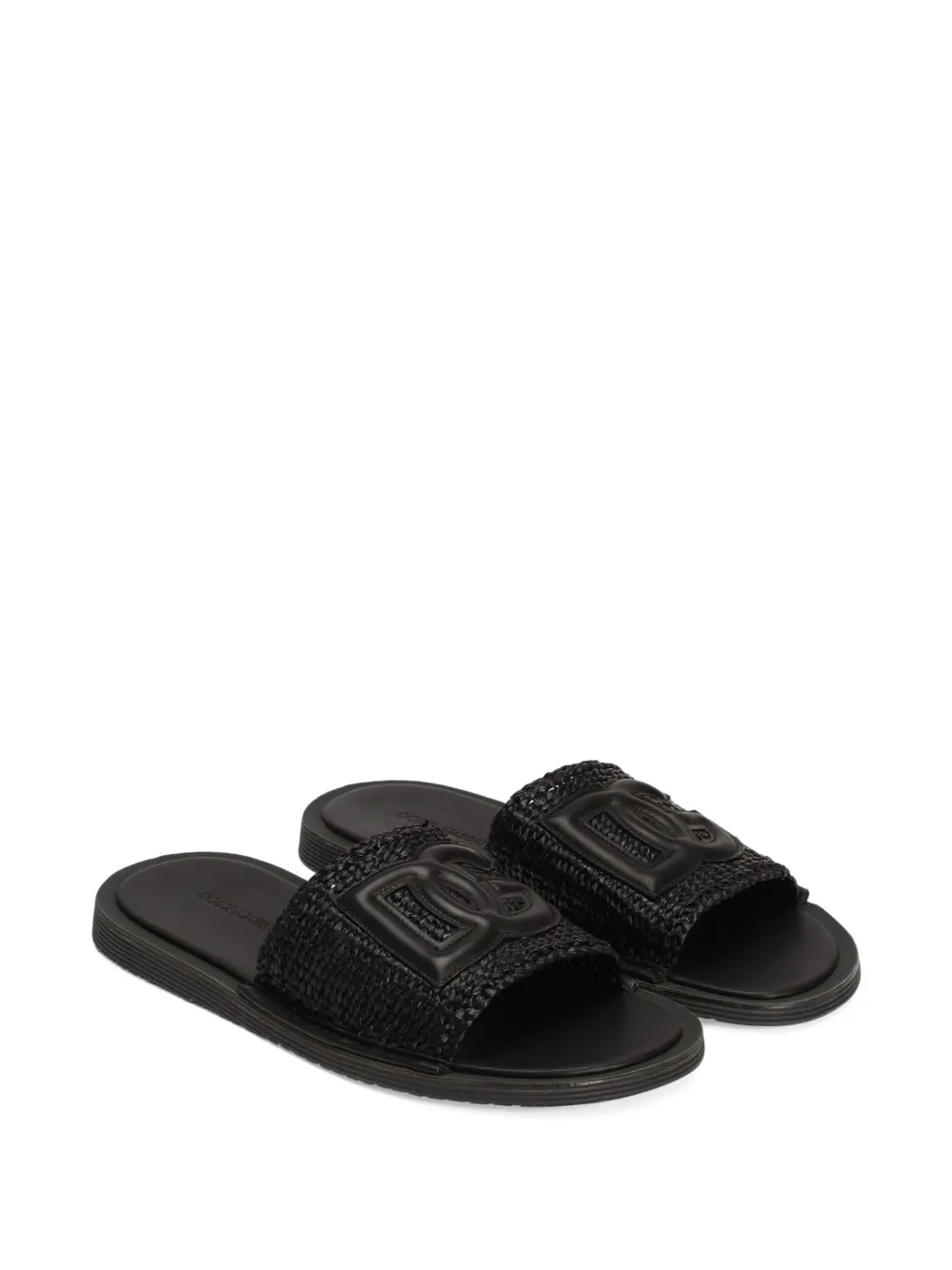Dolce & Gabbana logo-appliqué slides | Image 2