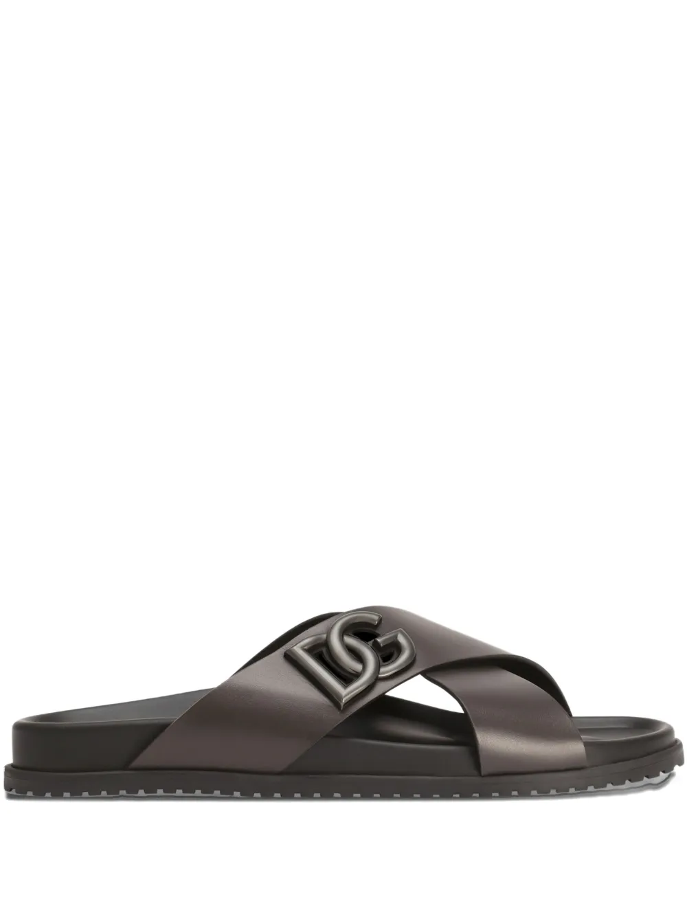 Dolce & Gabbana Leather Slides