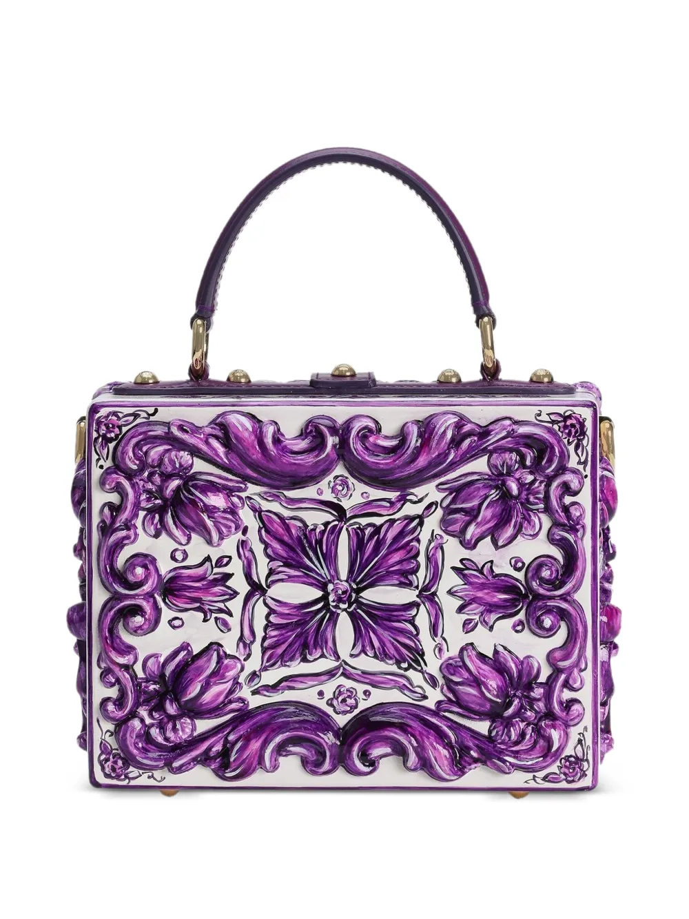 Dolce & Gabbana Dolce Box shopper met print Wit