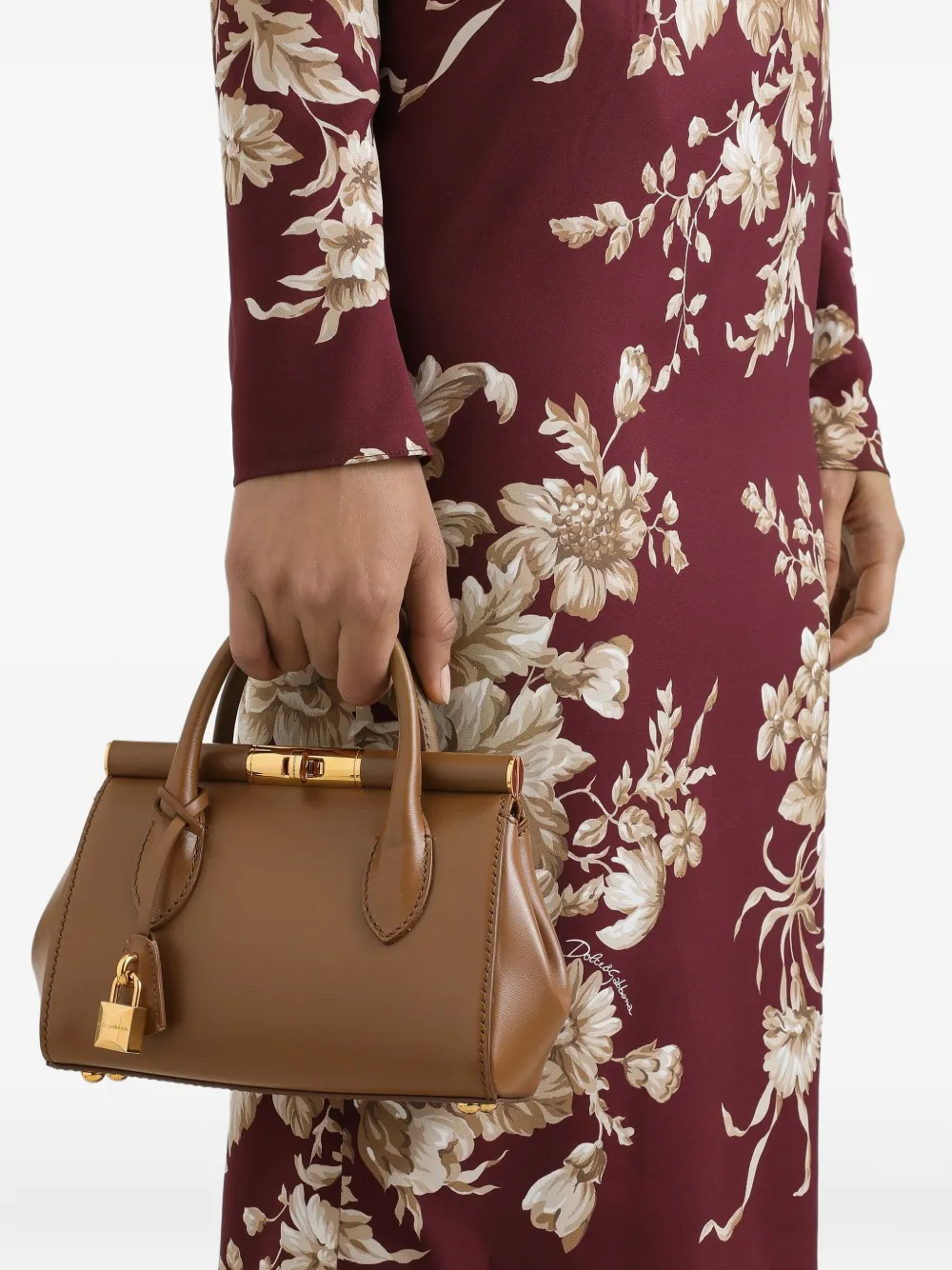 Dolce & Gabbana Marlene mini-tas - Bruin