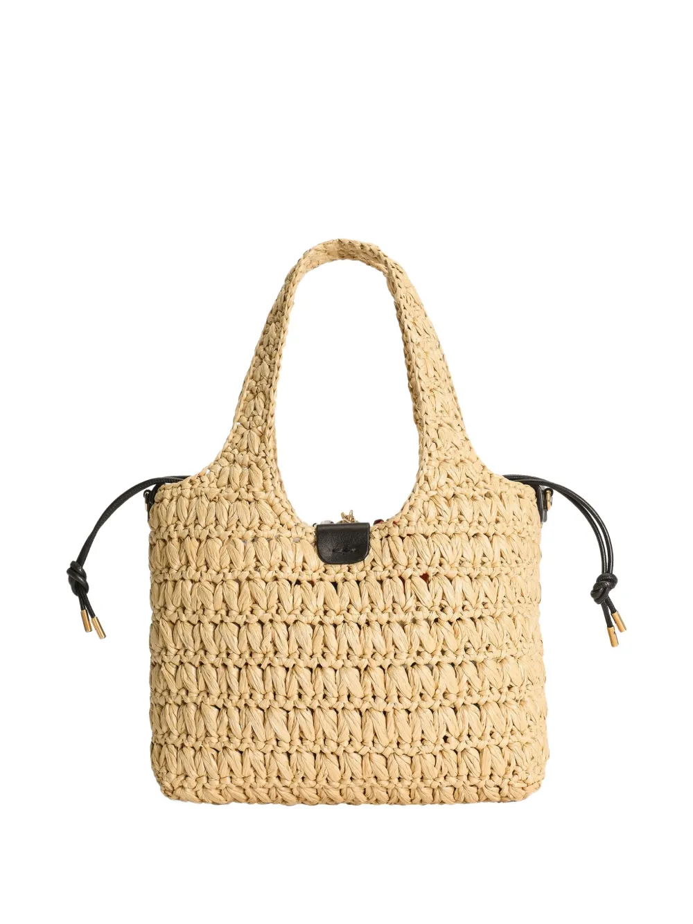 Dolce & Gabbana Geweven shopper Beige