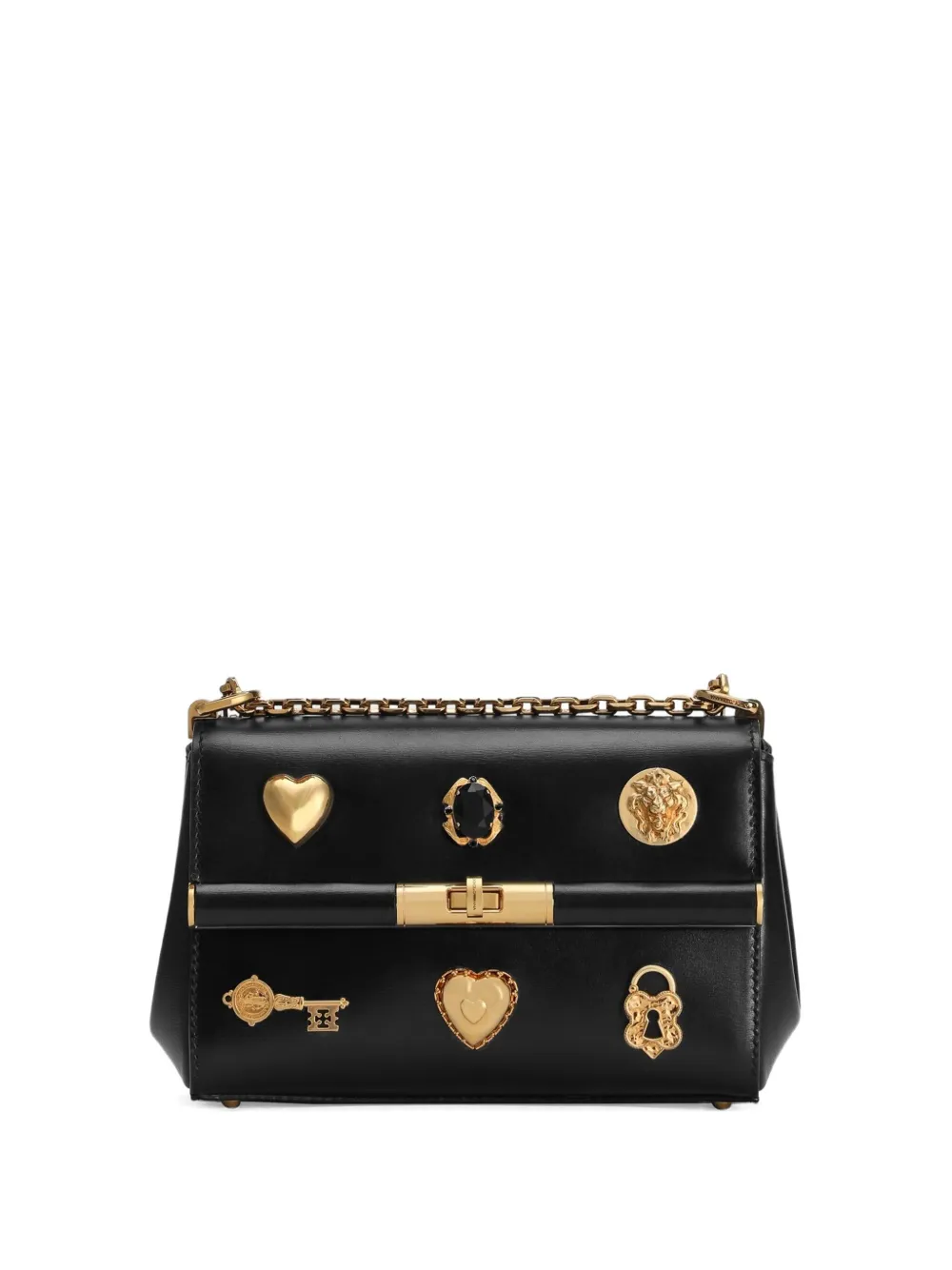 Dolce & Gabbana Marlene City mini-schoudertas Zwart