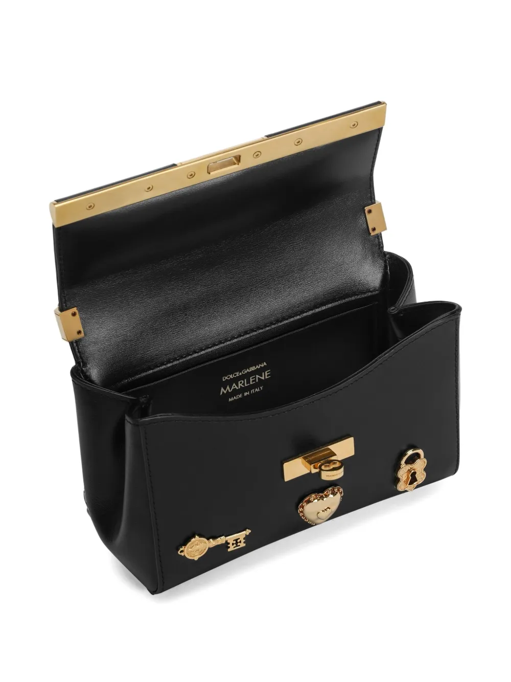 Dolce & Gabbana Marlene City mini-schoudertas Zwart