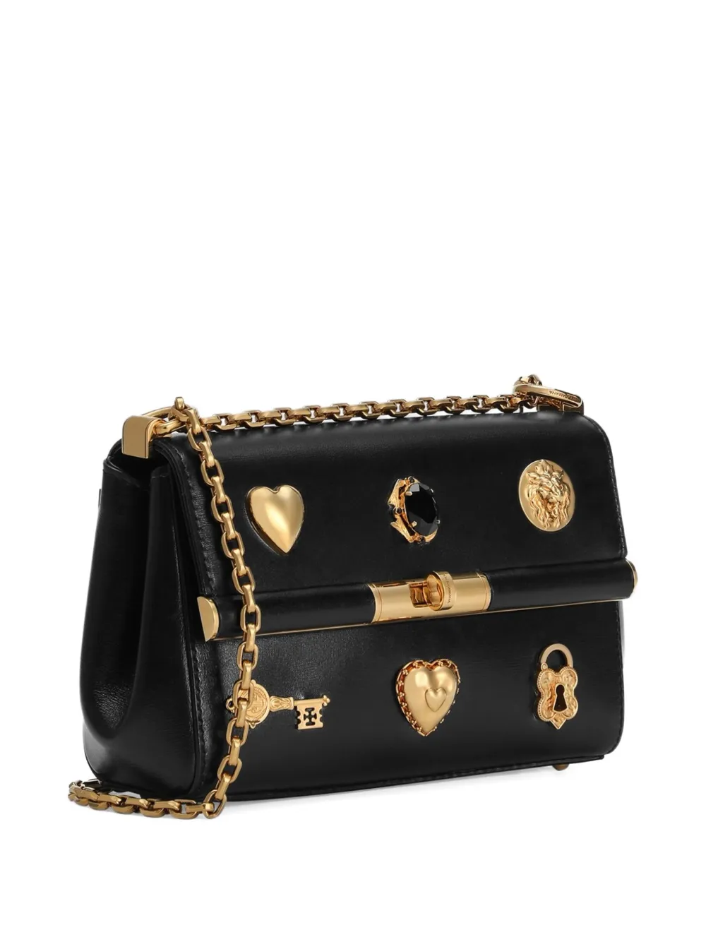 Dolce & Gabbana Marlene City mini-schoudertas Zwart