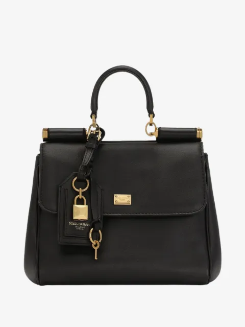 Dolce & Gabbana My Sicily leather tote bag