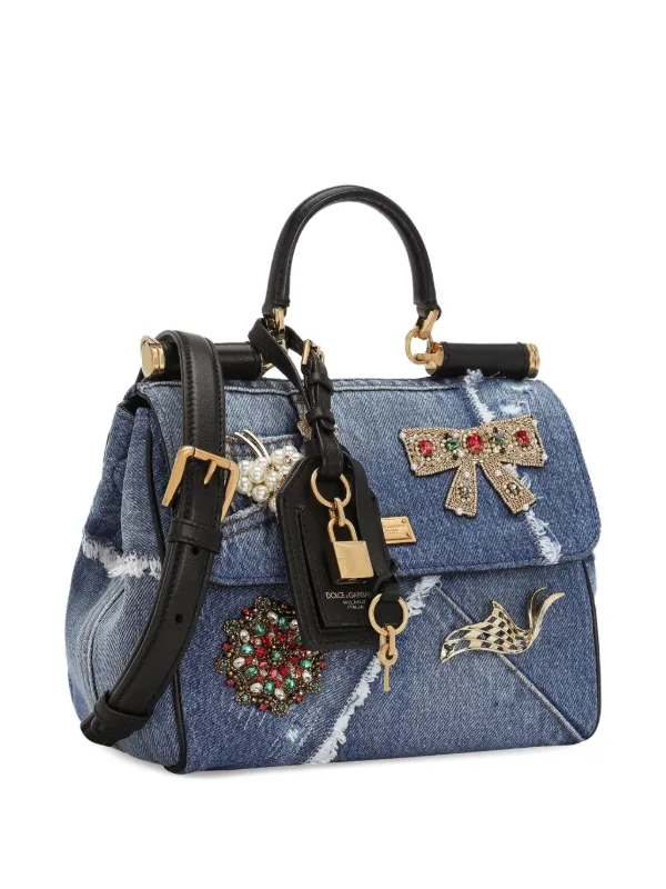 Dolce & Gabbana マイ シシリー ハンドバッグ | ブルー