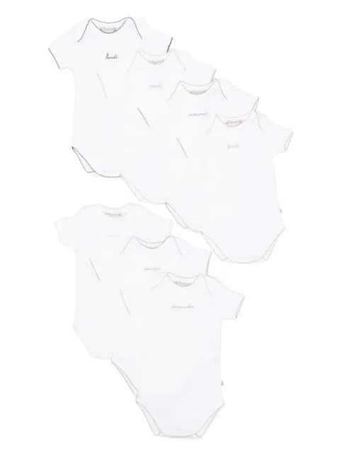 Bonpoint bodies Days Of The Week (set de 7 piezas)