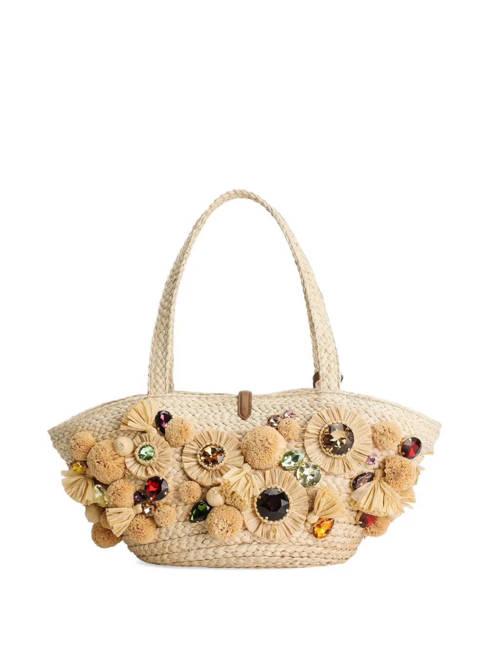 Dolce & Gabbana Verfraaide mand Beige