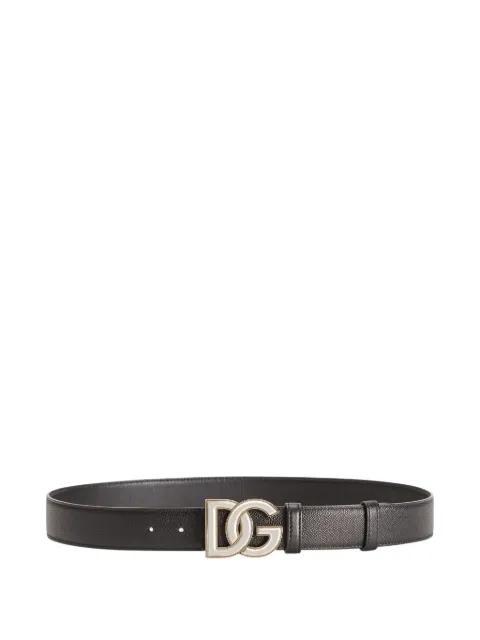 Dolce & Gabbana logo-buckle belt