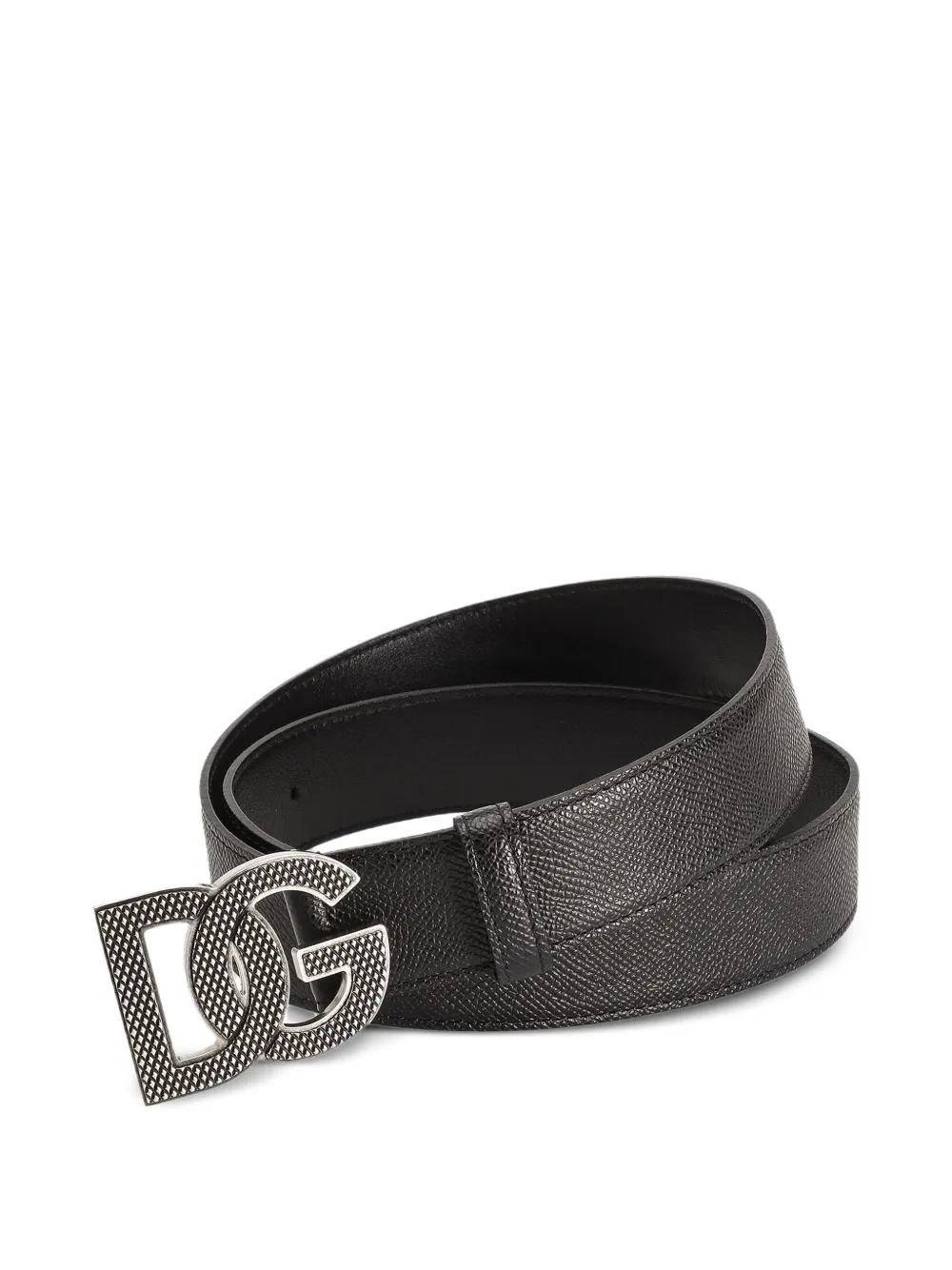 Dolce & Gabbana Riem met logo Zwart